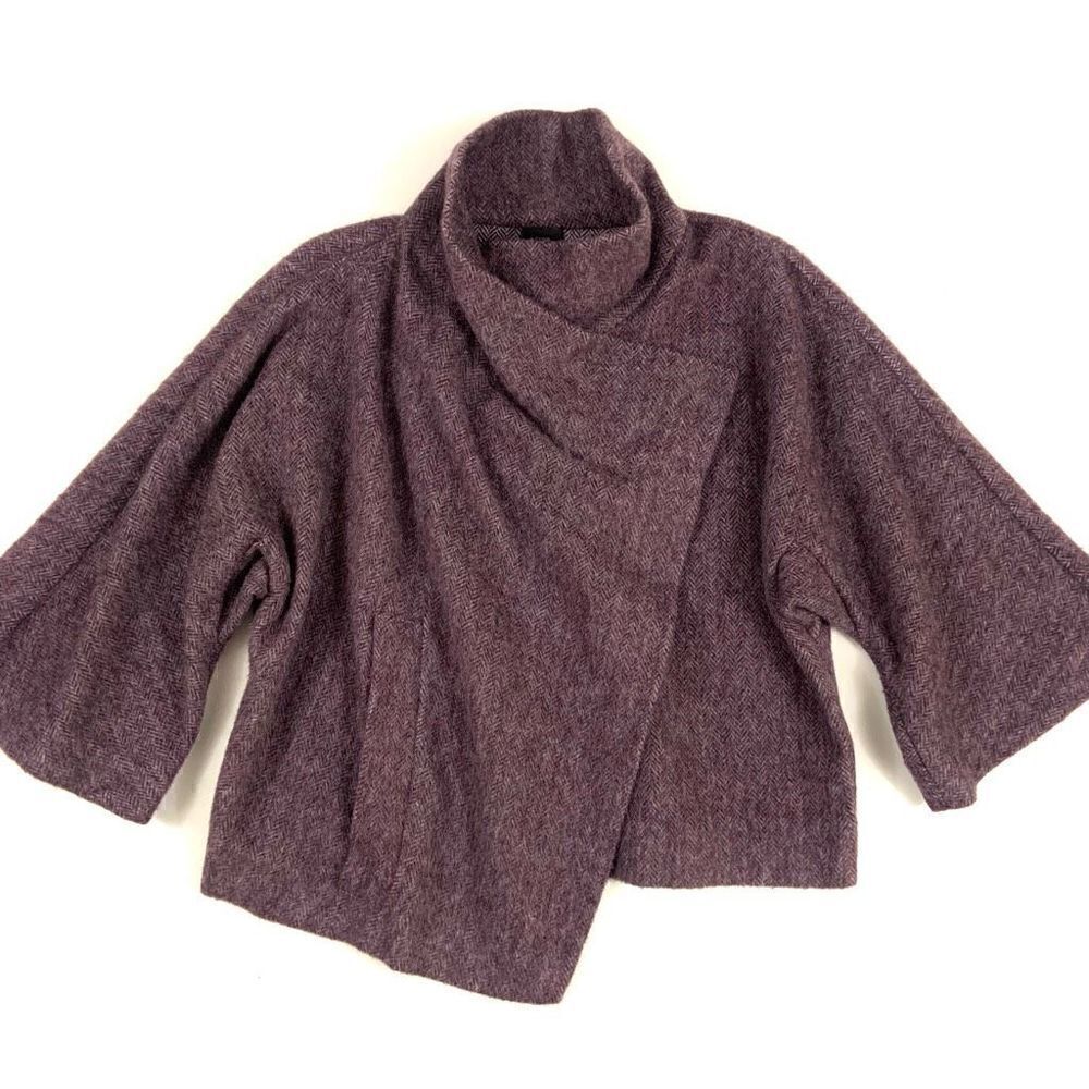 CREA CONCEPT Wool Lagenlook Jacket